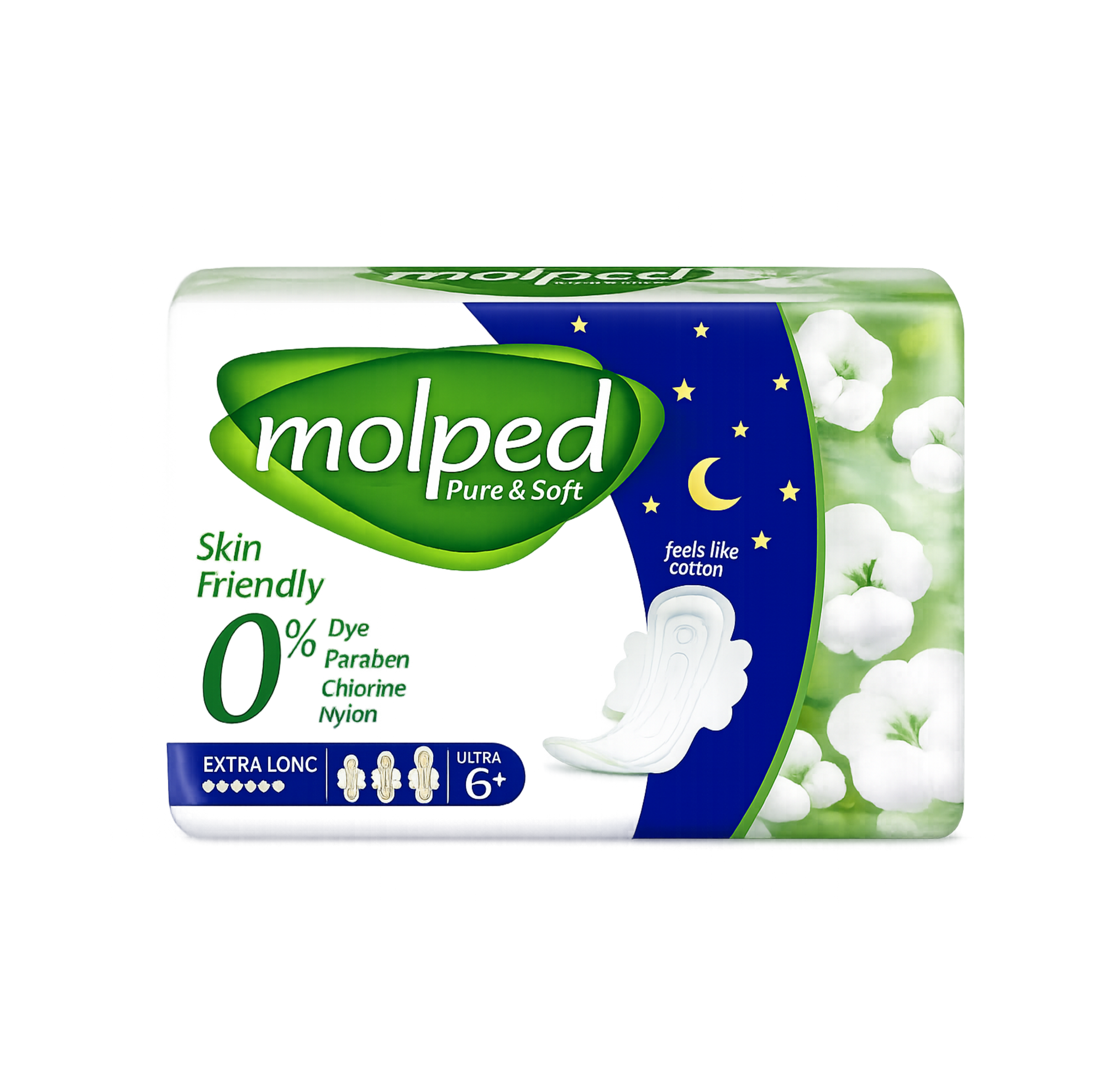 Прокладки Molped Ultra White (6 капли)