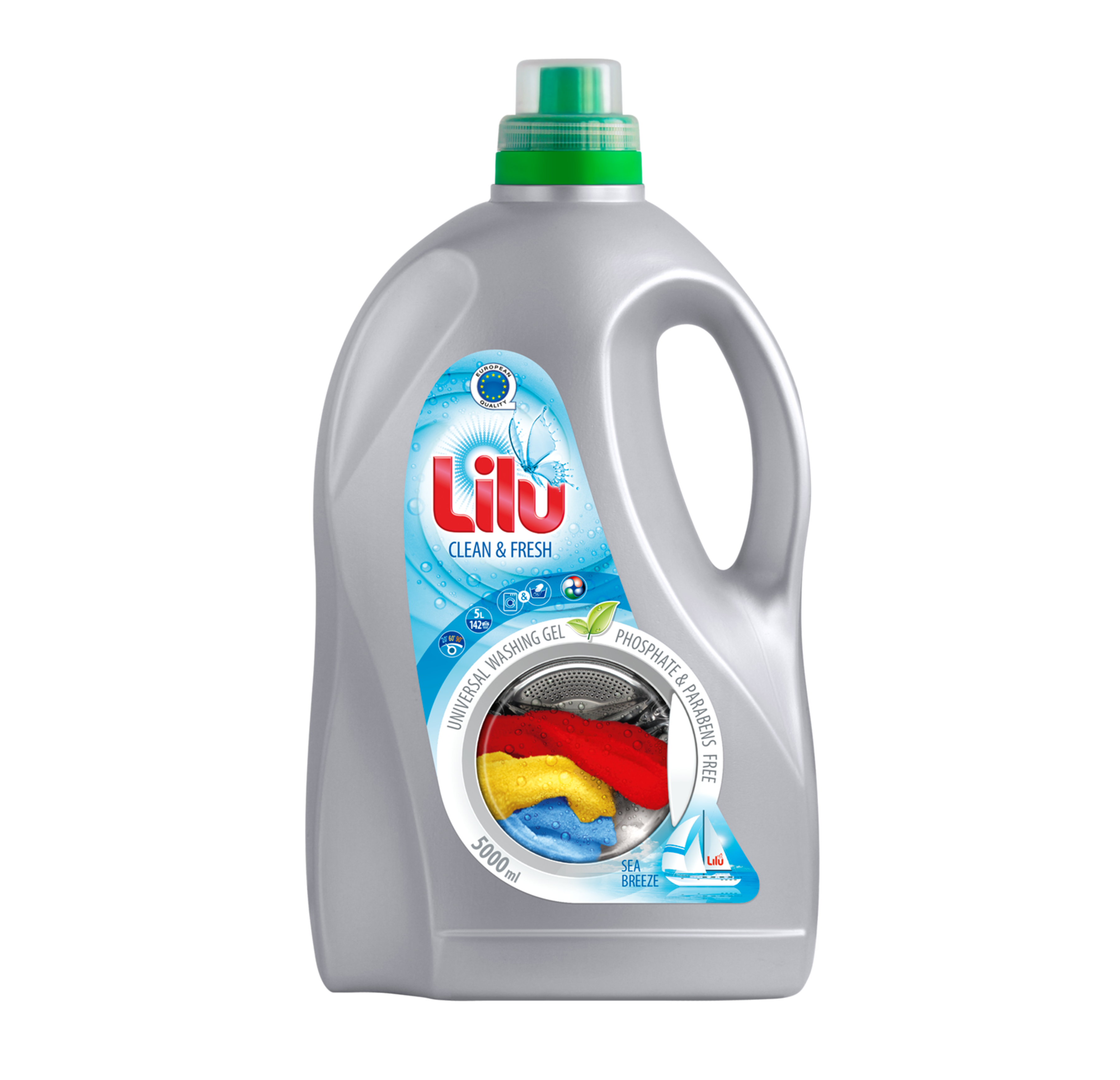 LILU Gel Universal pentru rufe "Sea Breeze" 5L