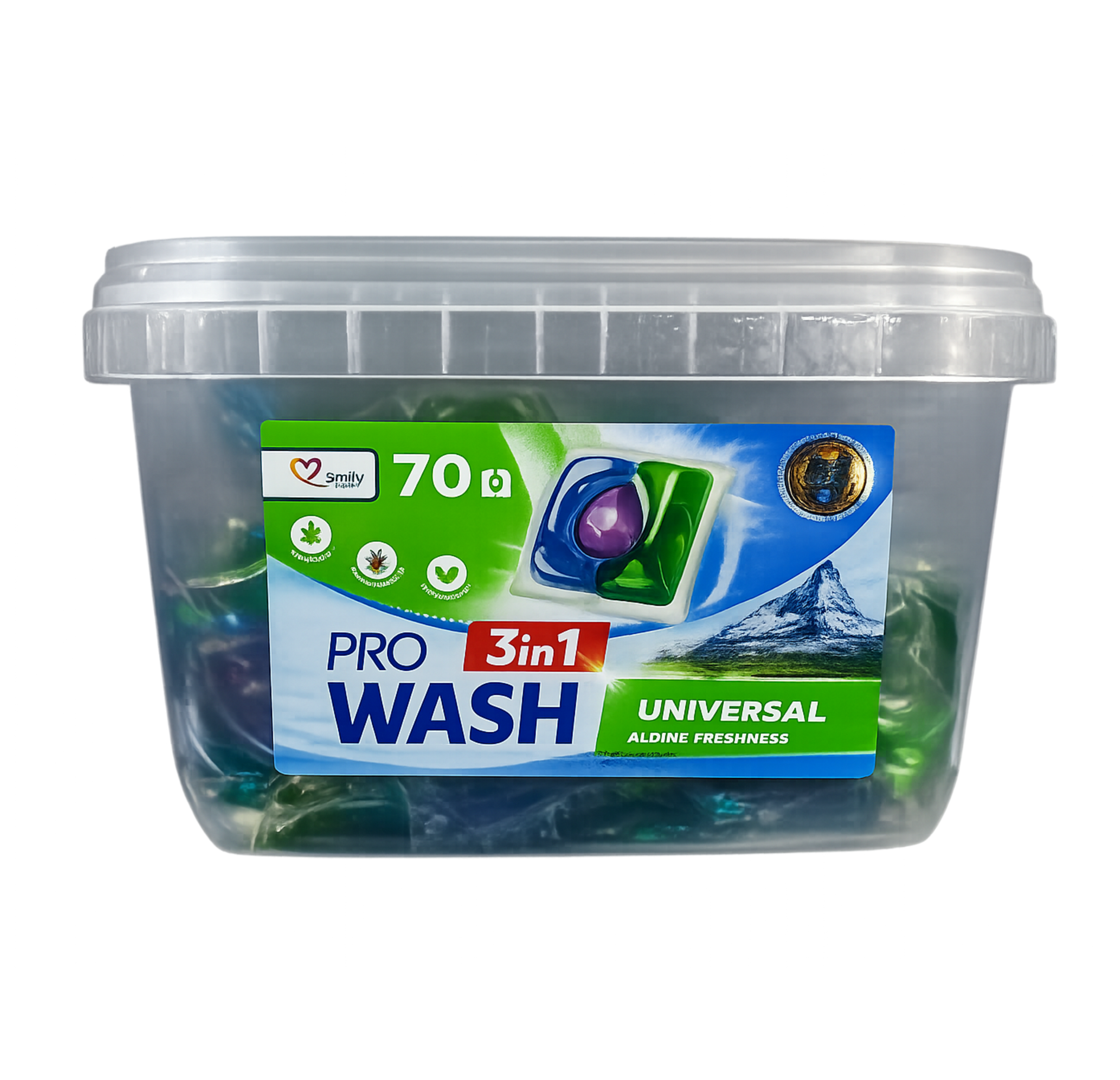 Капсулы для стирки ProWASH Universal – 70 шт.