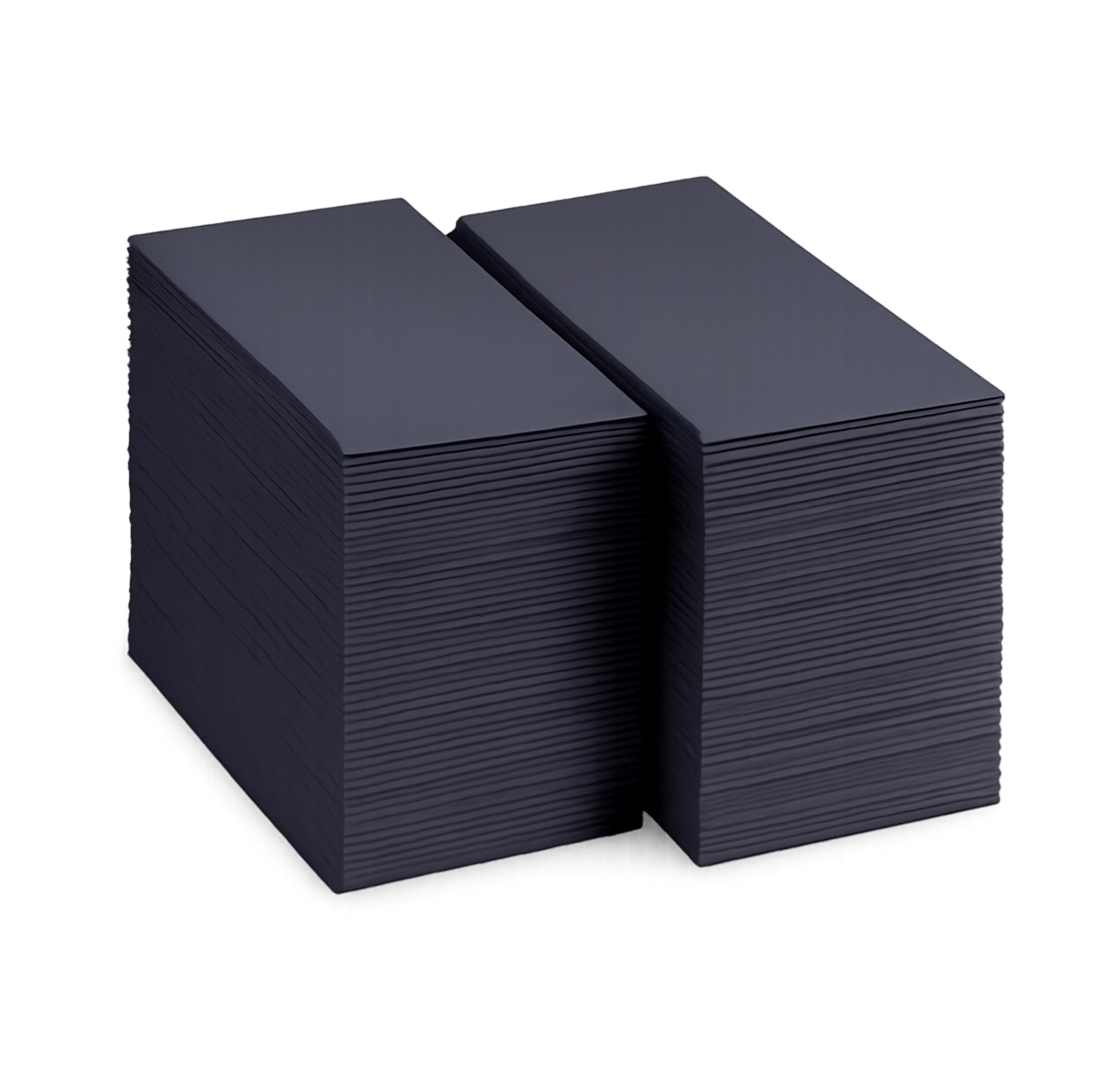 Șervețele de masă 33 × 33 cm, 2 straturi, 1/8, negre – 100 buc.