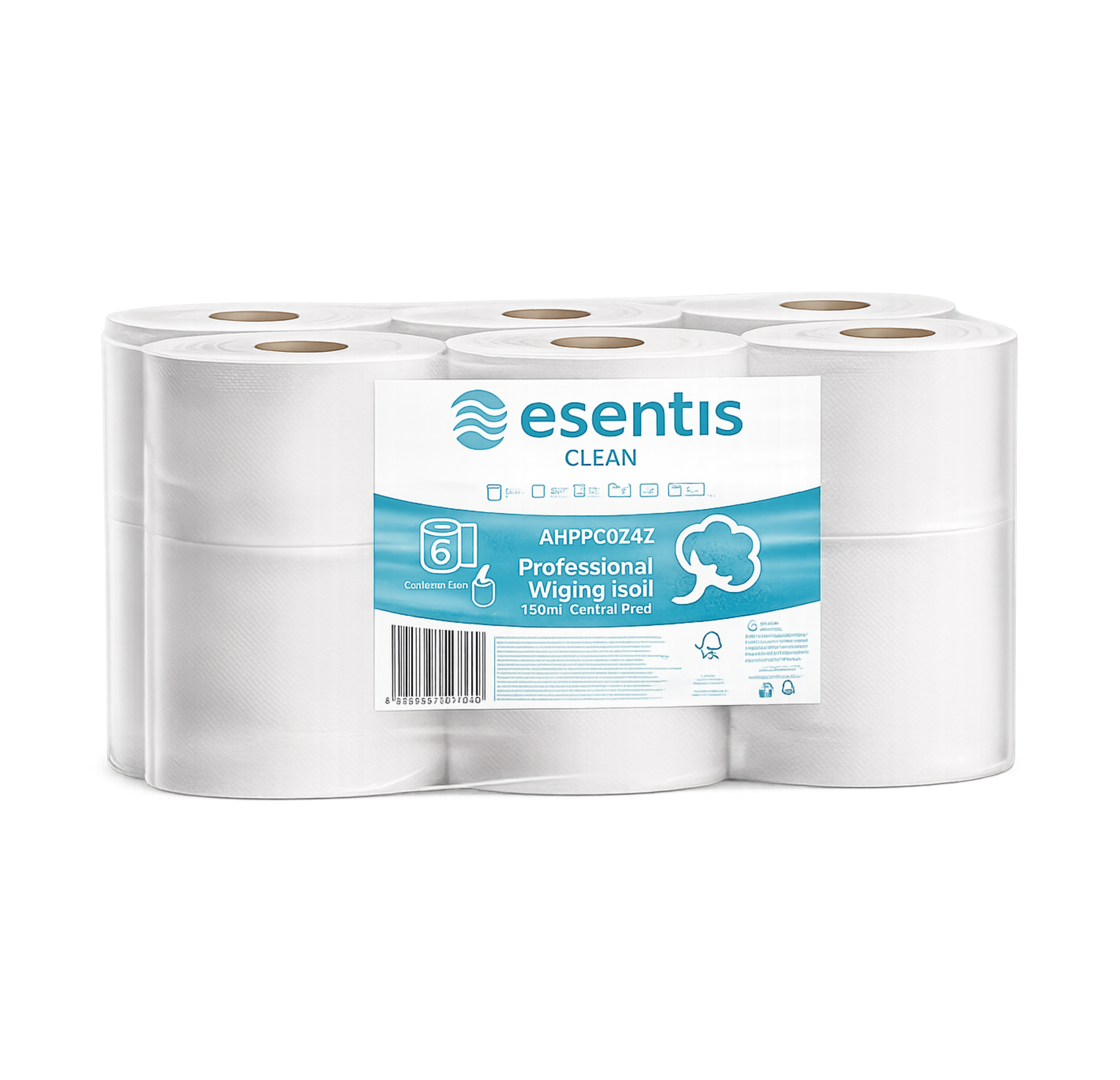 Prosop profesional Esentis, 2 straturi, 556 foi, 150 m, set 6