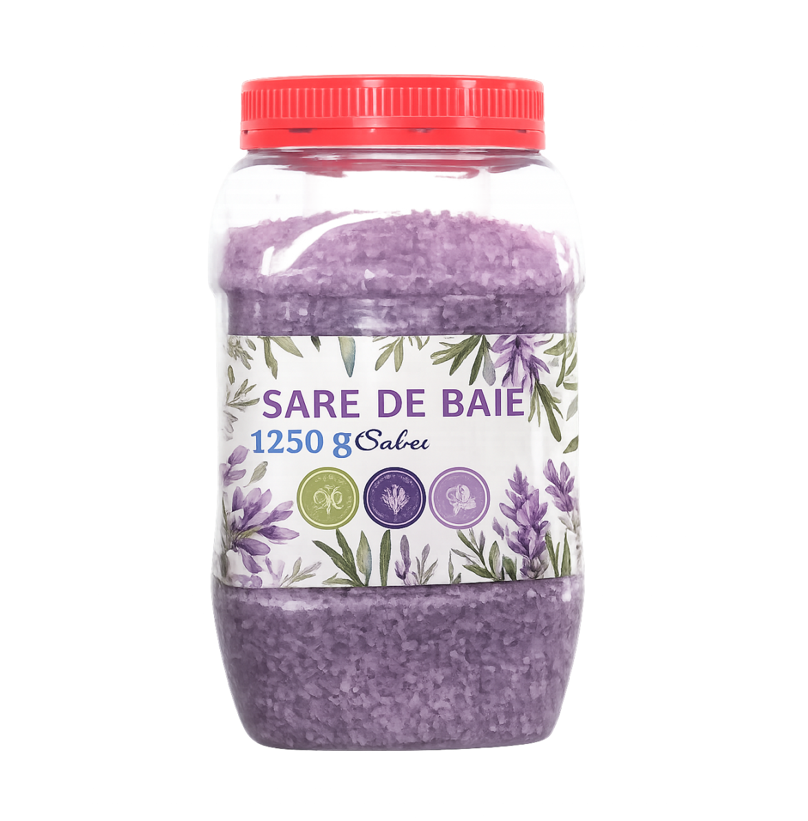 Sare de baie cu aroma de Salvie 1250gr