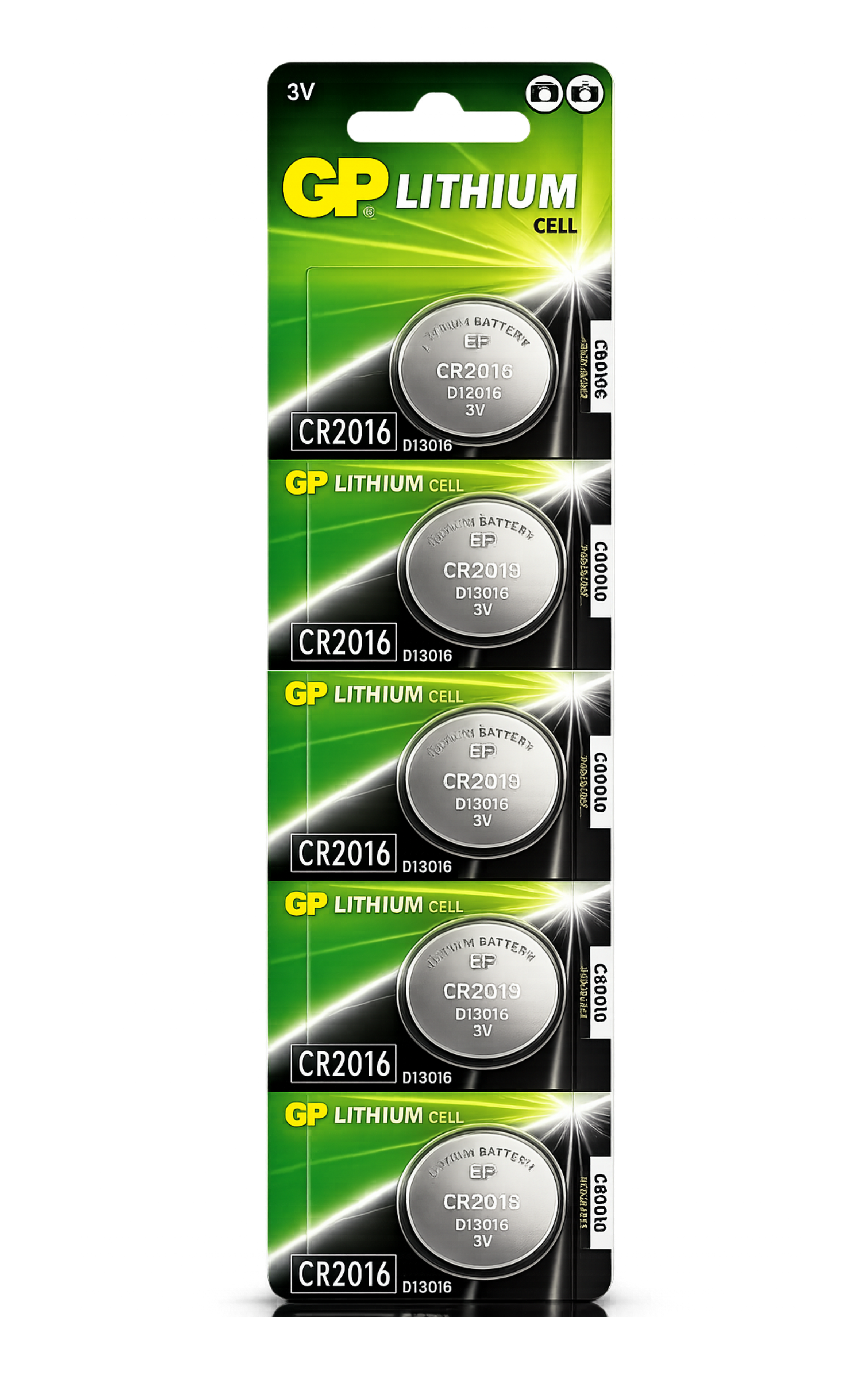 BATERII GP CR2016 (set 5)