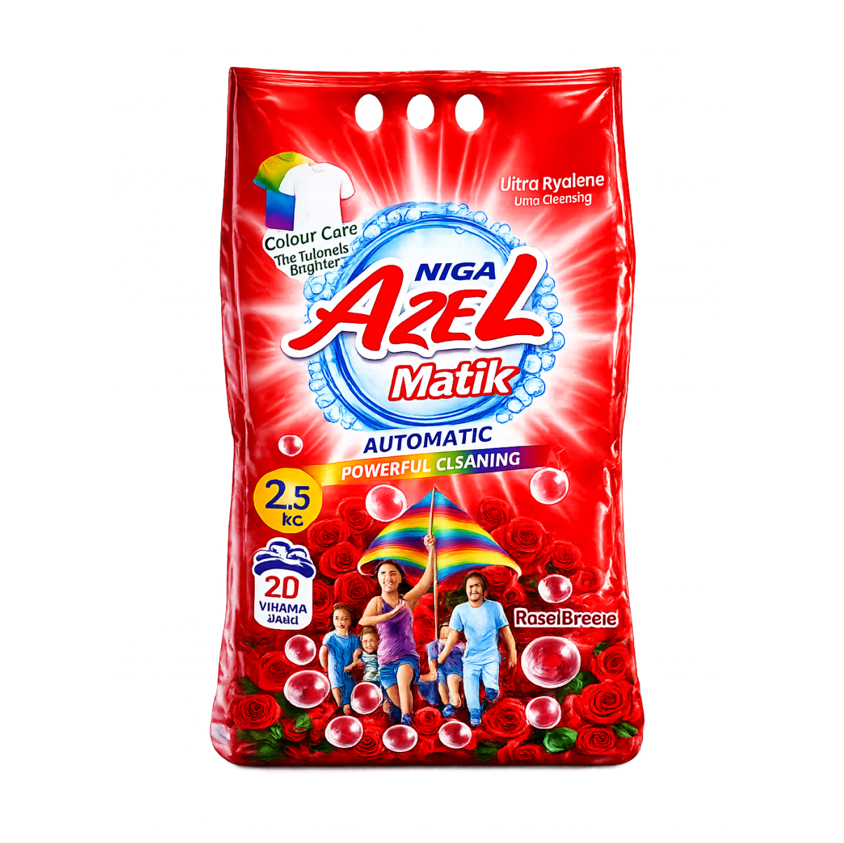 Стиральный порошок Azel Nicca автомат, 2,5 кг