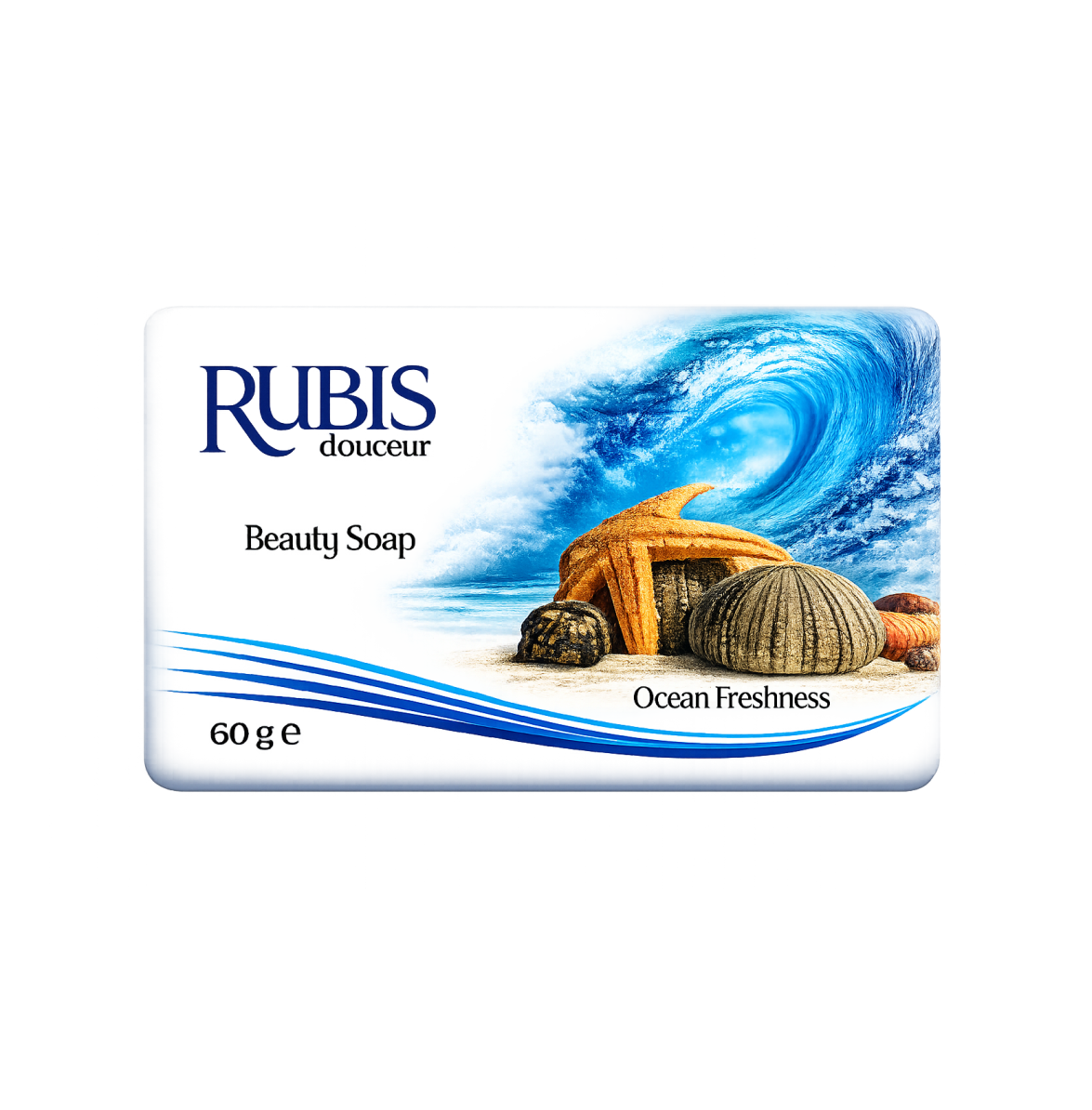 Rubis Săpun de toaletă Ocean Freshness 60 g (set 6 buc.)