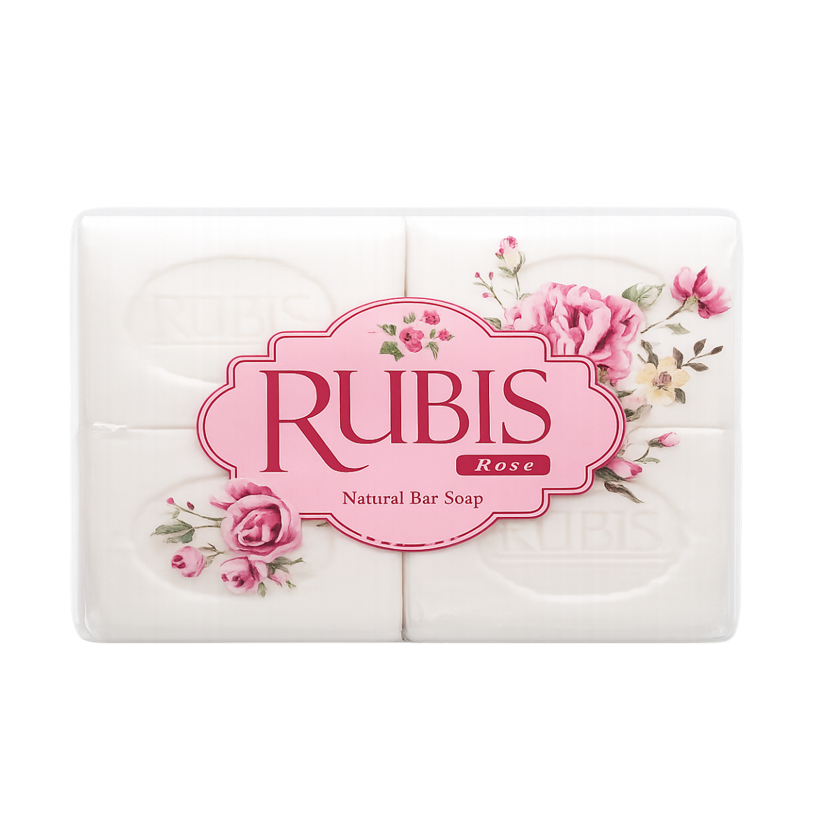 Rubis Săpun Universal Rosa 4×150 g