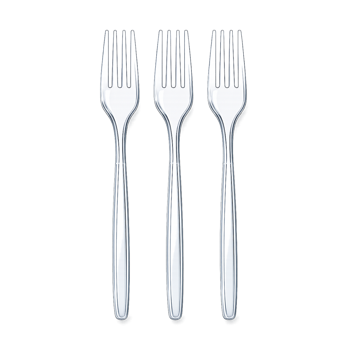 Furculite BIOPLASTIC (set 100)