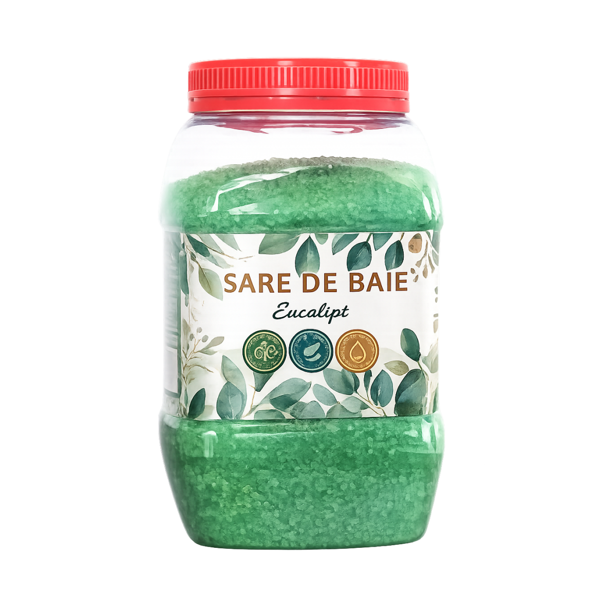 Sare de baie cu aromă de Eucalipt 1250 g