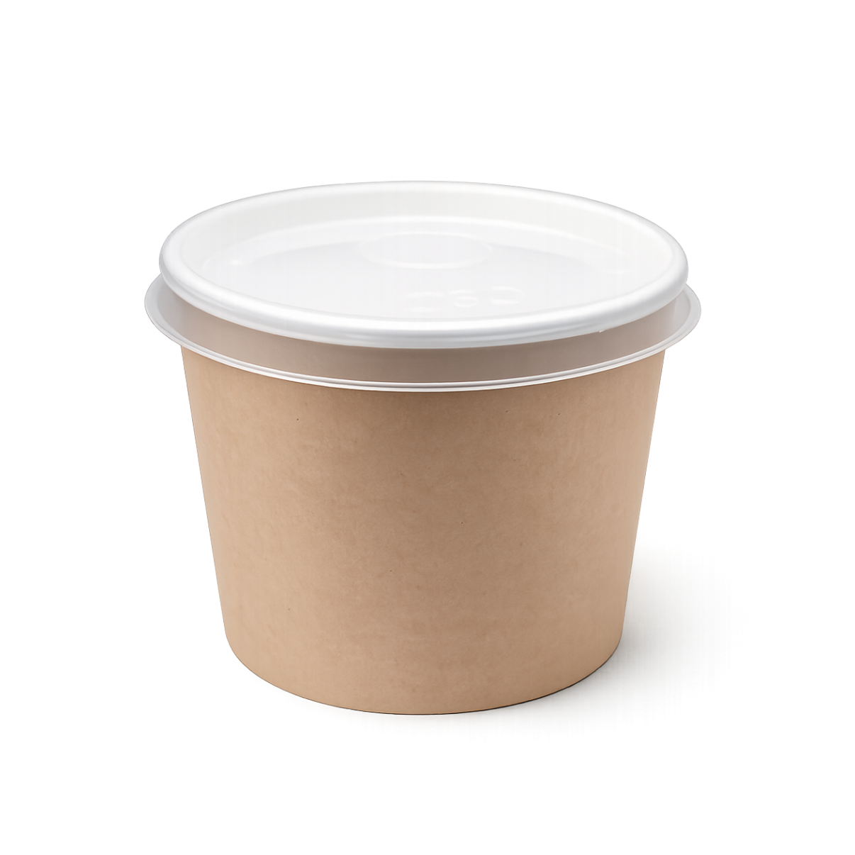 Бумажные суповые тарелки с крышками, 0,500 мл, CAFE