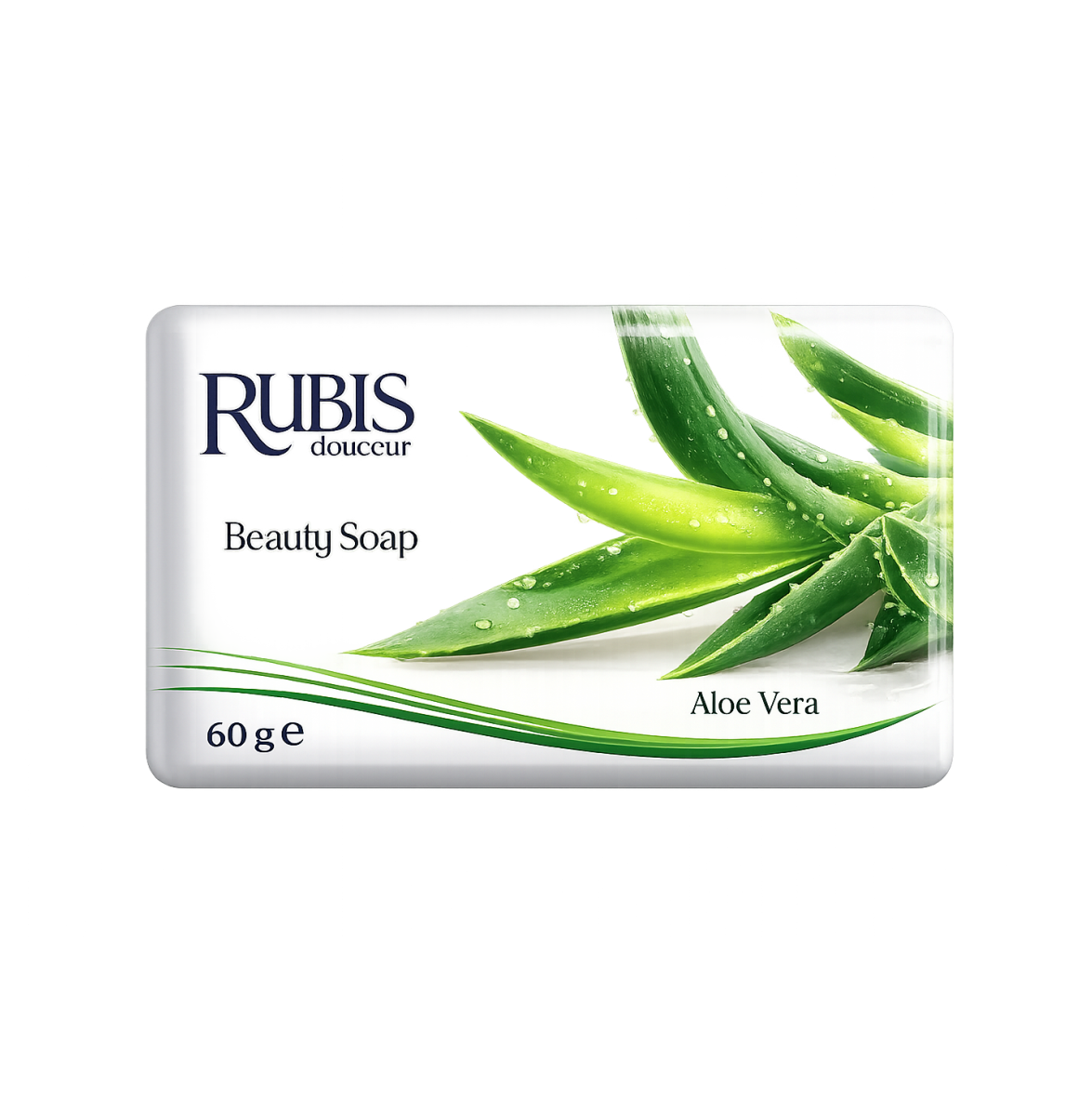 Rubis Săpun de toaletă Aloe Vera 60 g (set 6 buc.)