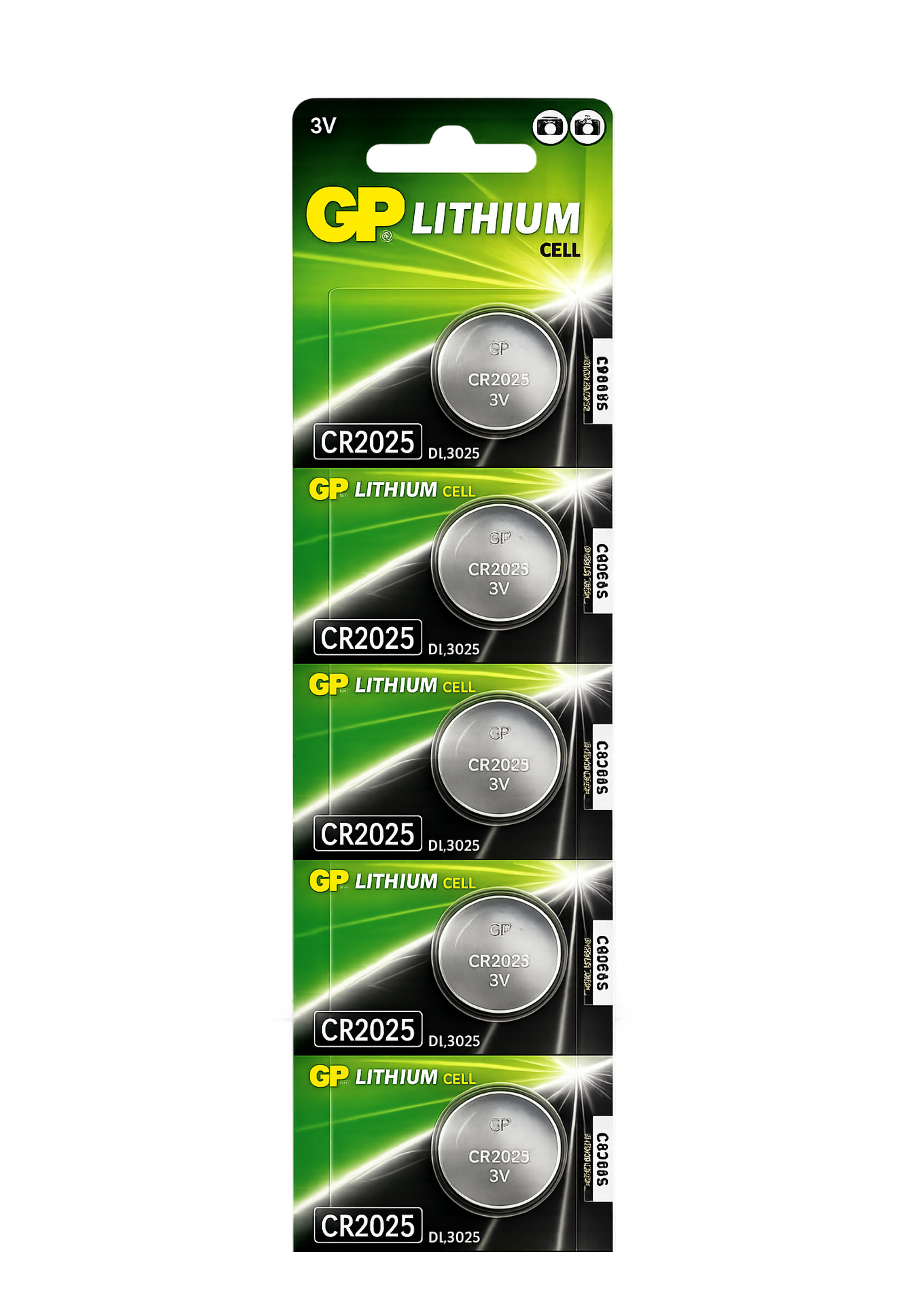 BATERII GP CR2025 (set 5)