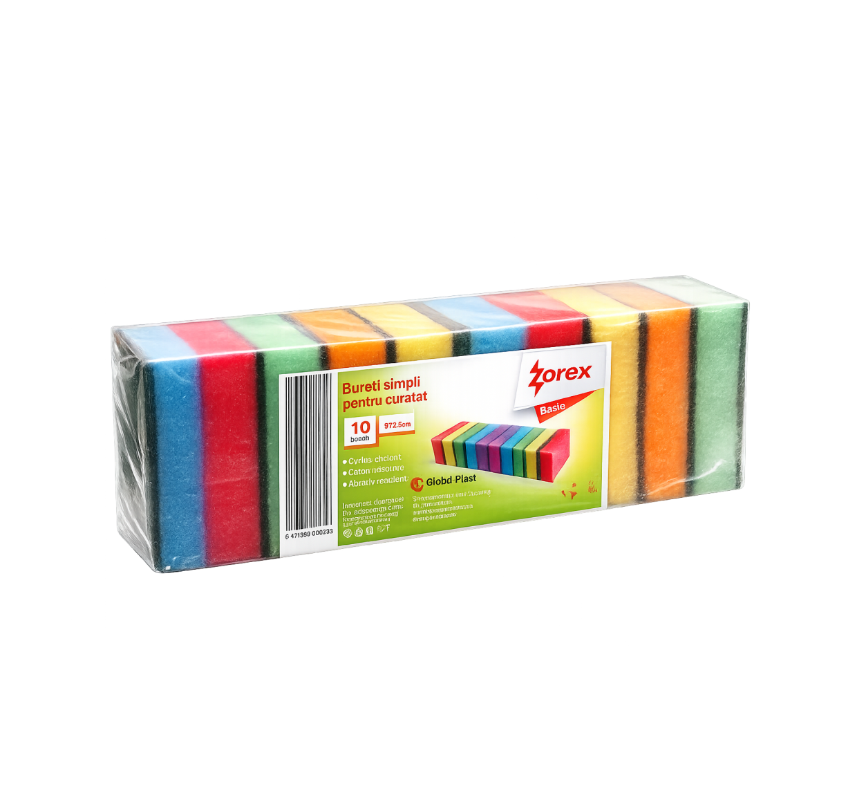 Burete p/u vesela "Zorex" medium 10 buc