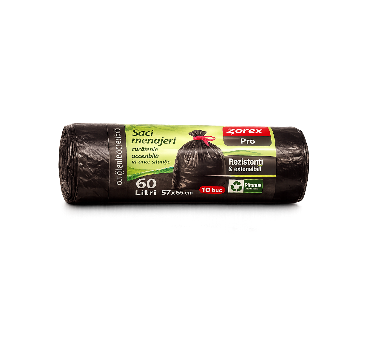 Saci pt gunoi Zorex 60L*20 buc 57x65 cm (GSM962)