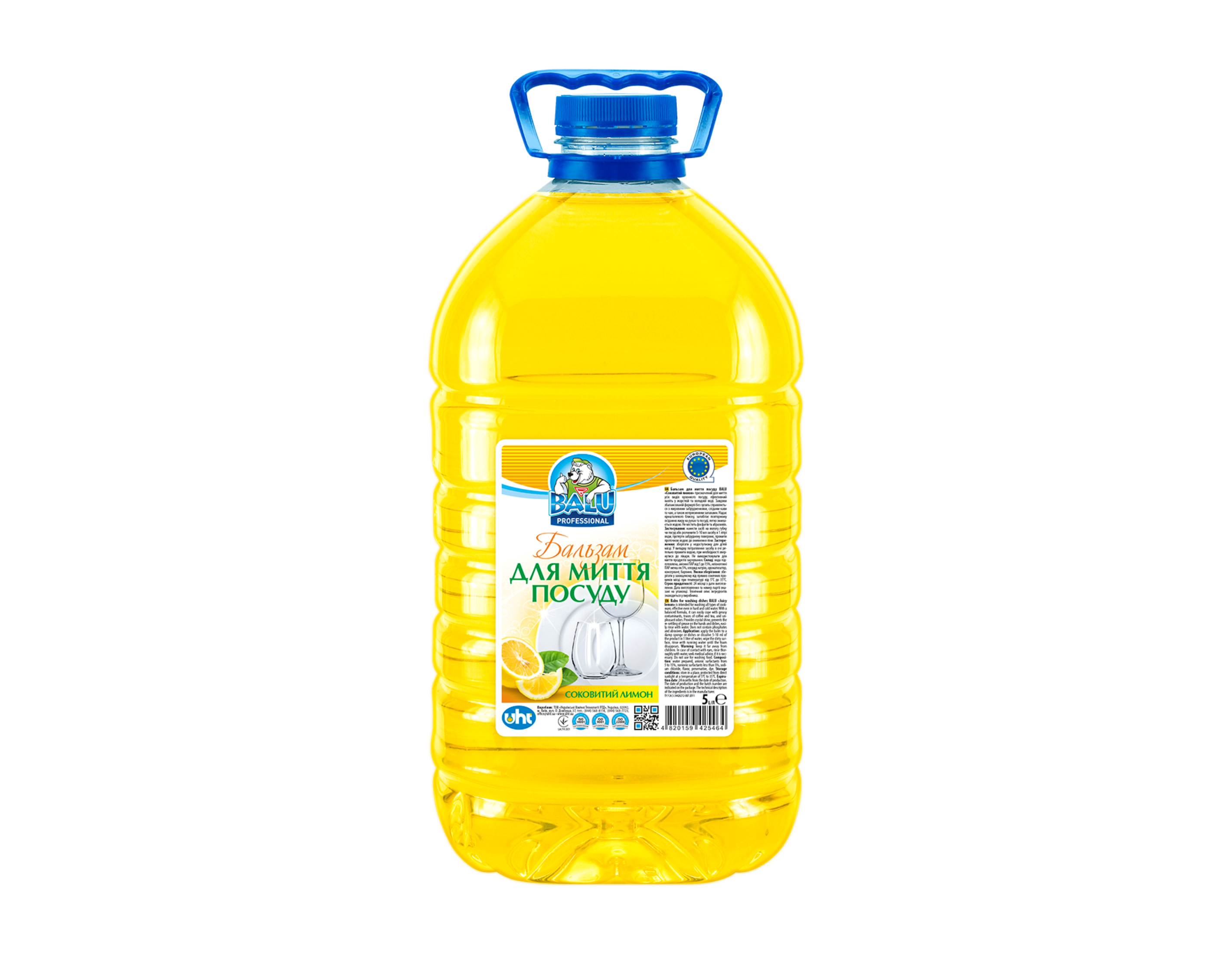 BALU Balsam pentru spălarea veselei „Lămâie suculentă” 5L