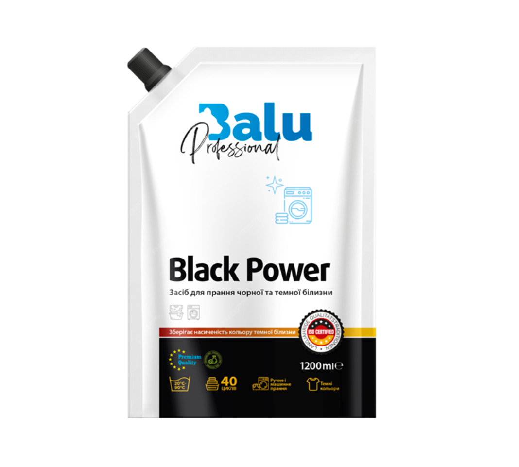 BALU Black Power pentru spălarea rufelor negre 1200 ml