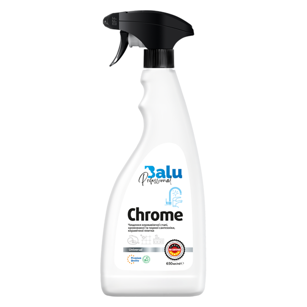 BALU Chrome pentru crom și inox 650 ml