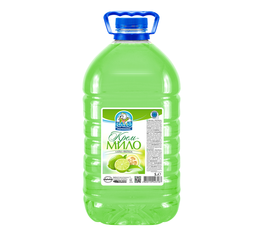 BALU Crem-săpun „Lime-Feijoa” 5L