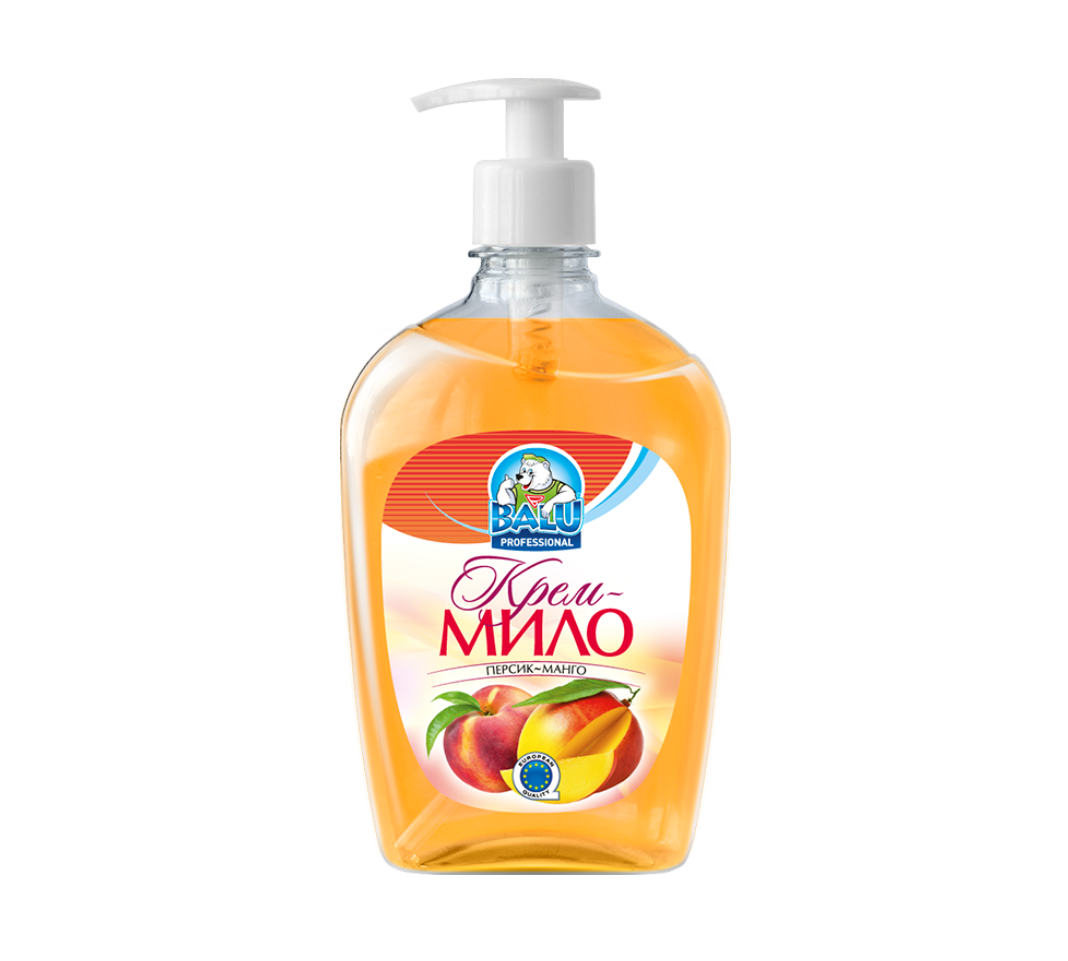 BALU Crem-săpun „Piersică-Mango” 500 ml