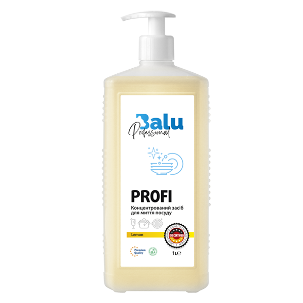 BALU Profi pentru spălarea veselei „Lămâie” 1000 ml