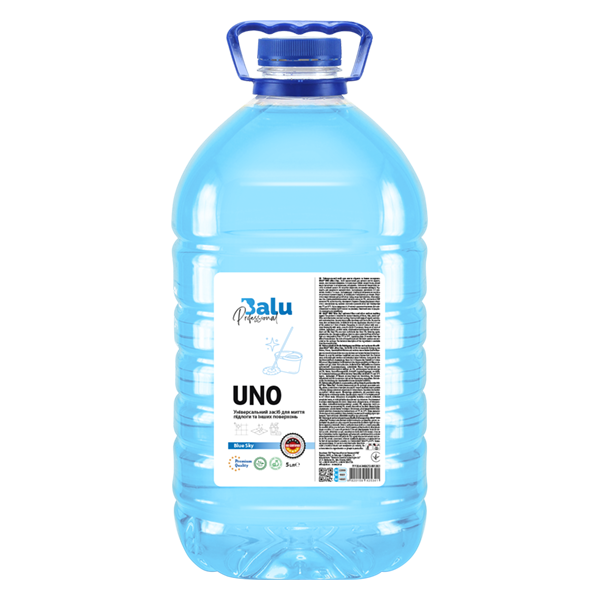 BALU UNO pentru spălarea pardoselilor „Blue Sky” 5L