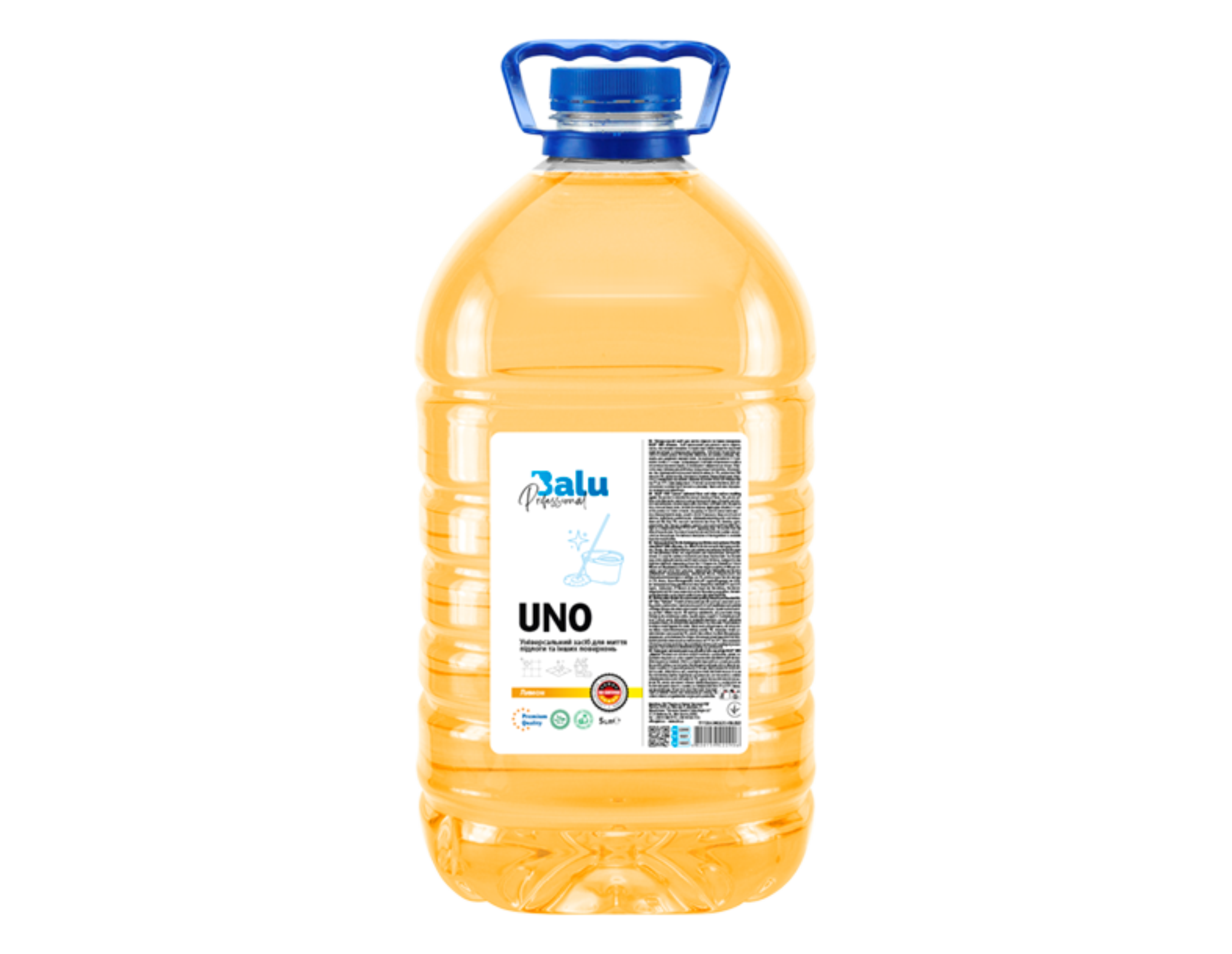 BALU UNO pentru spălarea pardoselilor „Lămâie” 5L