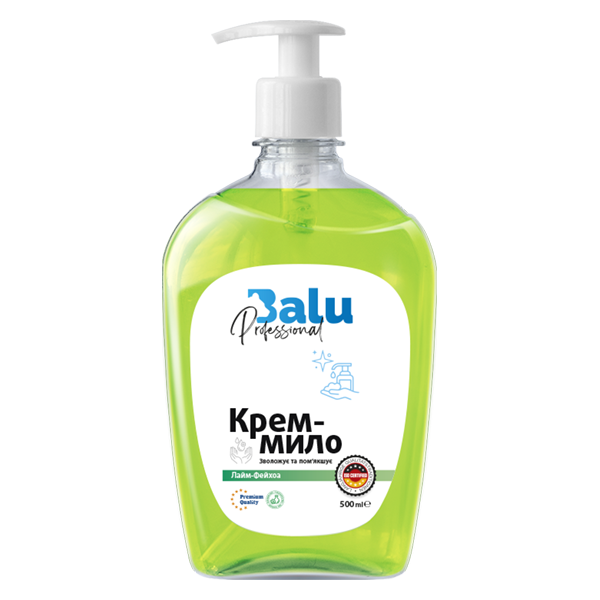 BALU Crem-săpun „Lime-Feijoa” 500 ml