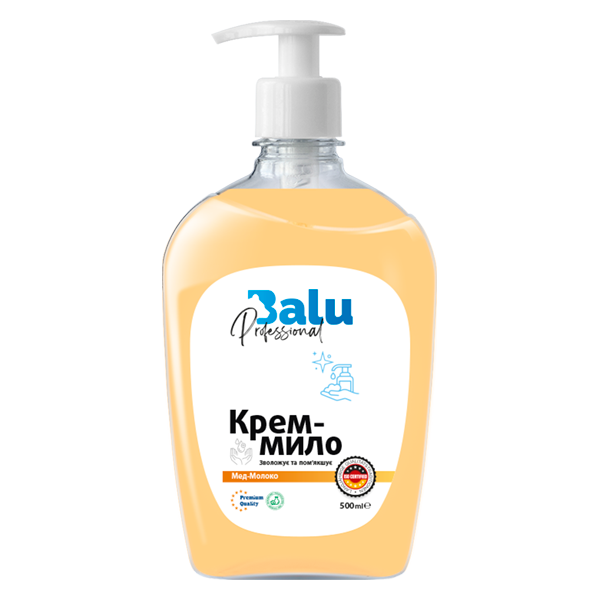 BALU Crem-săpun „Miere-Lapte” 500 ml