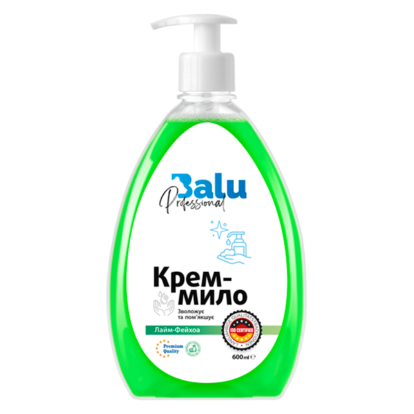 BALU Crem-săpun „Lime-Feijoa” 600 ml cu dozator
