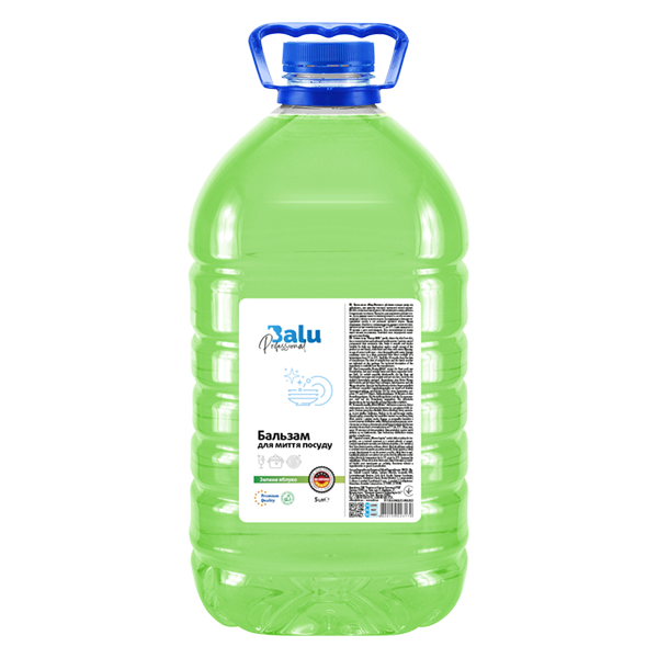 BALU Balsam pentru spălarea veselei „Măr Verde” 5L
