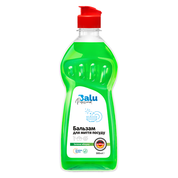 BALU Balsam pentru spălarea veselei „Măr Verde” 500 ml