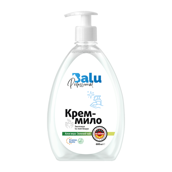BALU Crem-săpun „Aloe Vera + Ceai Verde” 600 ml cu dozator