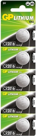 BATERII GP CR2016 (set 5)