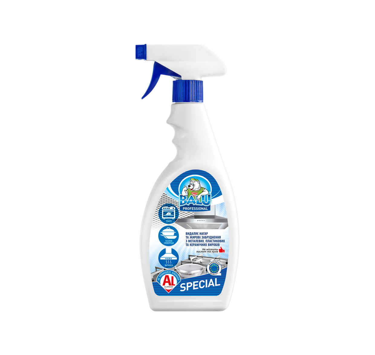 BALU Special pentru bucătărie și suprafețe din aluminiu 550 ml