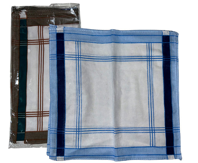 Платок носовой мужской 2010-UZB 30*30 сэт 10 шт