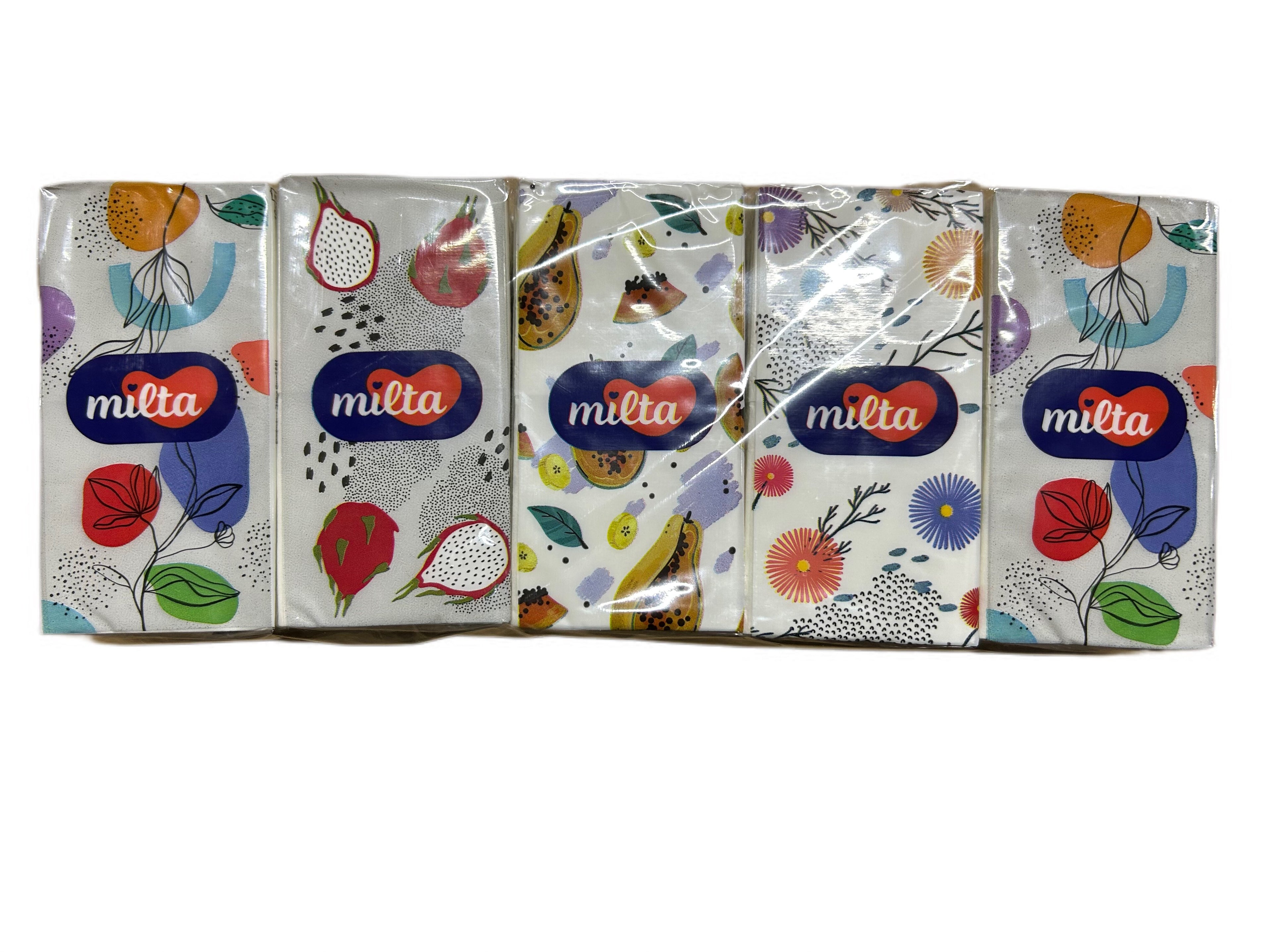 Batiste din hartie MILTA 2-str (set10)