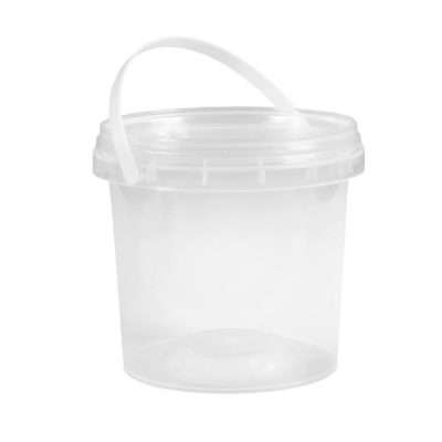 Caldare cu capac 1 L transparent
