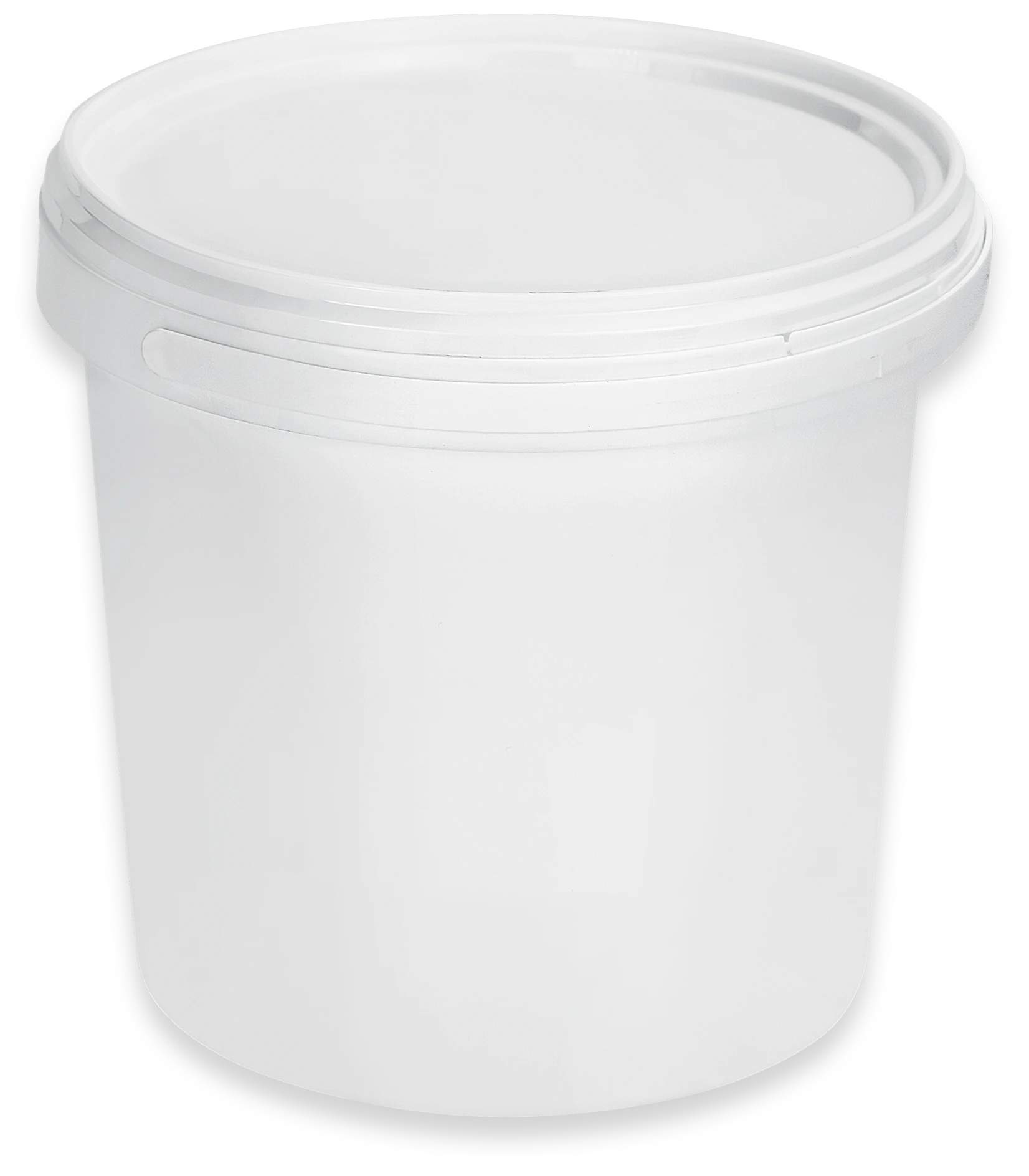 Caldare cu capac 1,6 L Alb