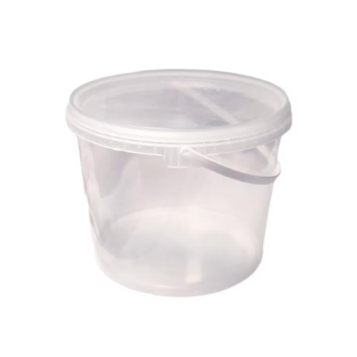 Caldare cu capac 1,6 L transparent