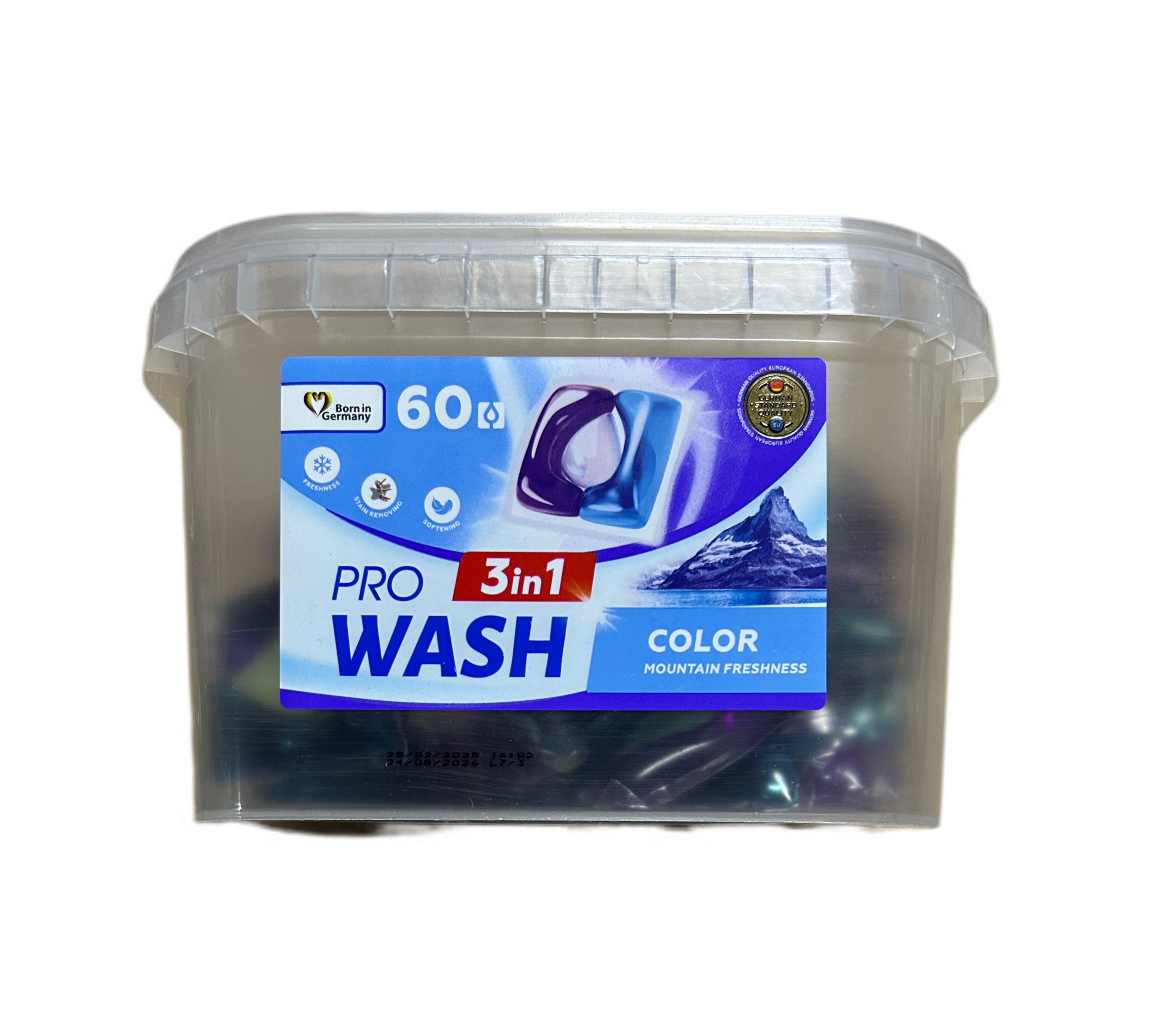 Capsule p/u spalarea hainelor ProWASH color set/60 buc
