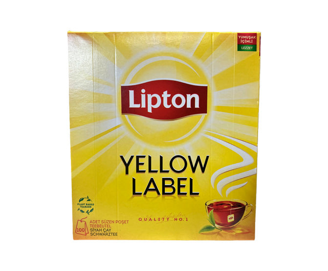 Чай Lipton Yellow Label Tea 100пак 