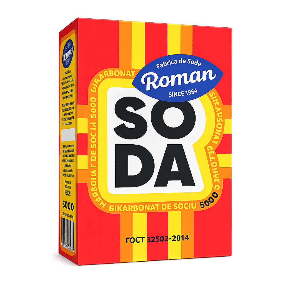 Bicarbonat de sodiu 500g carton