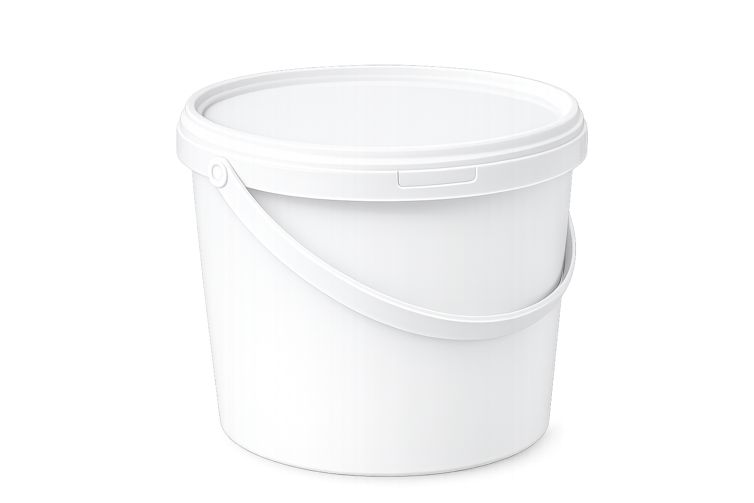Caldare cu capac 2,75 L Alb