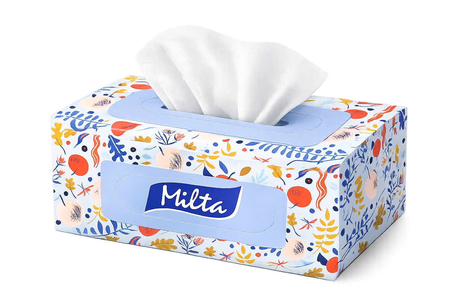Servetele cosmetice MILTA 2-str (200buc)