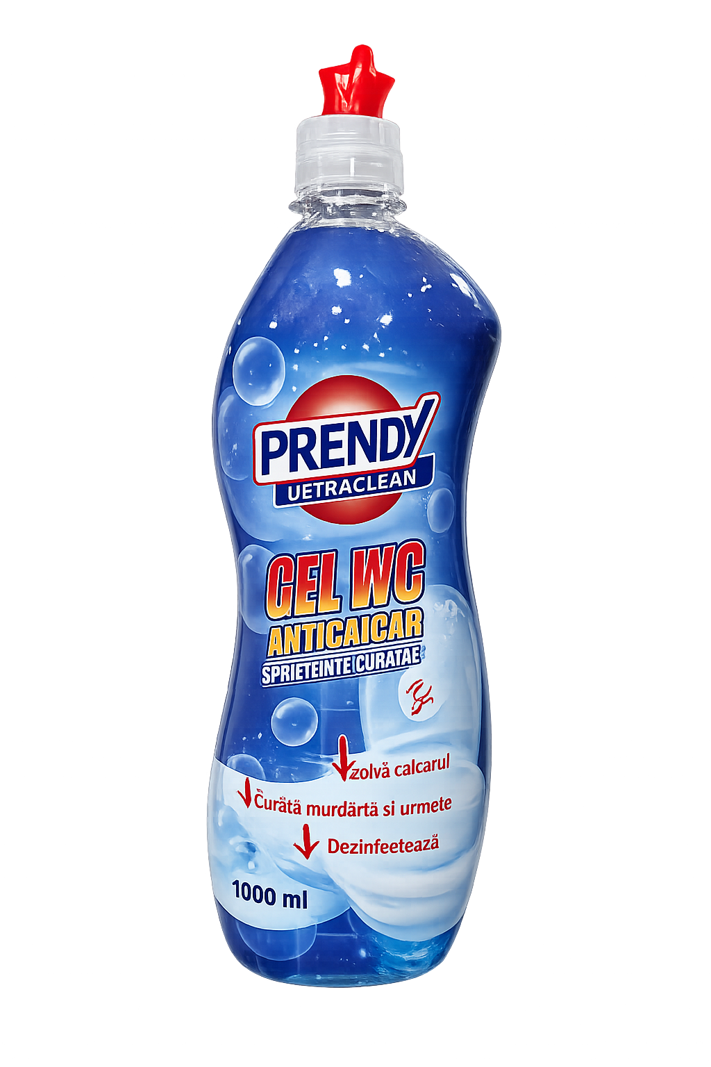 PRENDY gel pentru baie si WC 1000 ml