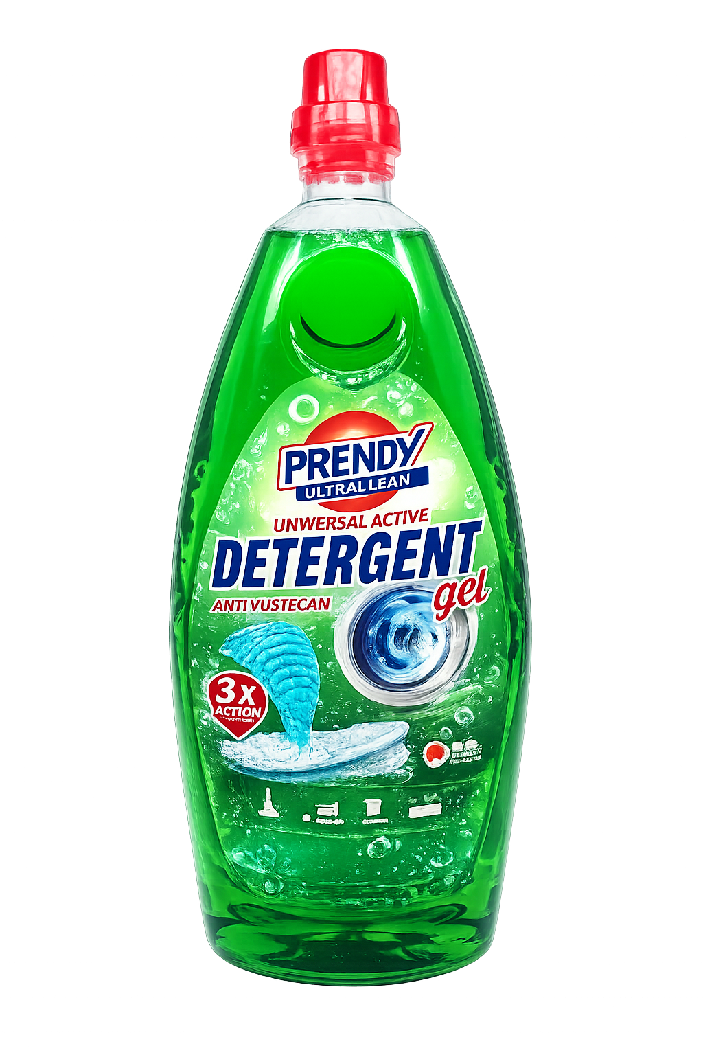 PRENDY detergent gel universal 2.7L