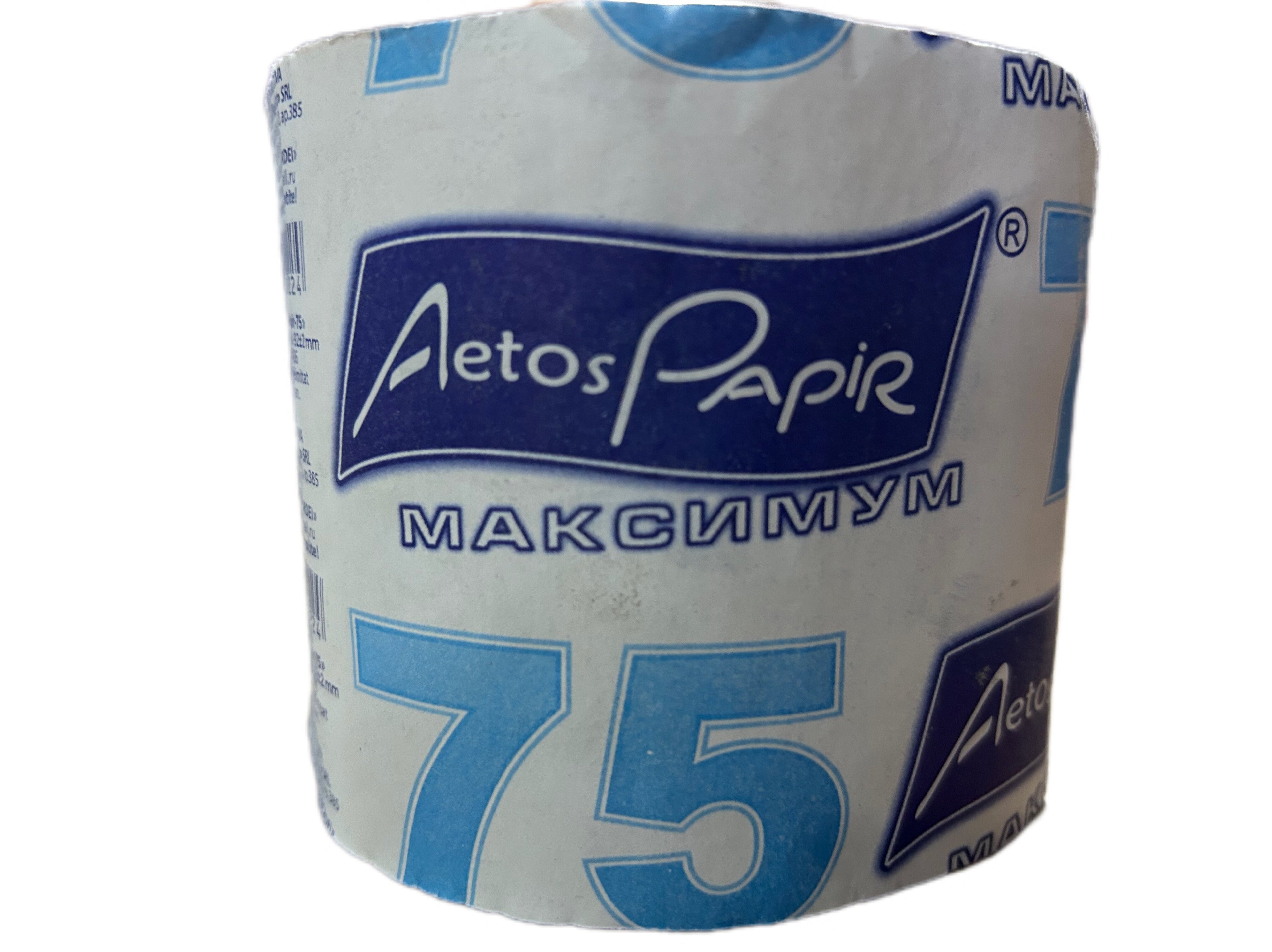 Туалетная бумага Aetos Papir -75 (сет 8 шт)