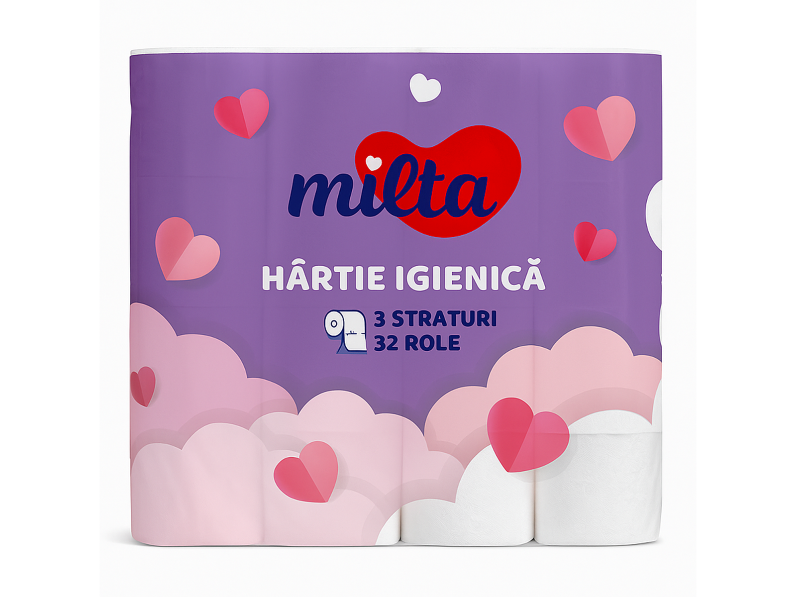 Hirtie igieneca MILTA 3-str (set 32)