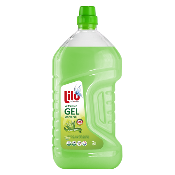 LILU Gel de rufe Universal Aloe Vera 3L