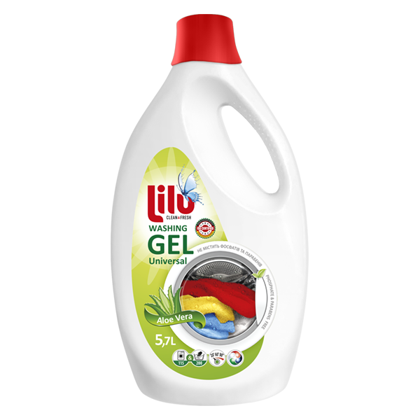 LILU Gel de rufe Universal Aloe Vera 5L
