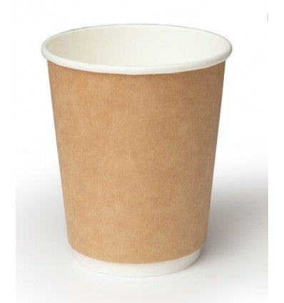 Pahar din carton dublu BEJ 250 ml  (set 25)
